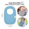 Picture of 8-Pack Organic Baby Bibs for Boys, Girls - Soft Cotton Drooling and Teething Bibs for Baby Girl & Boy, Extra Absorbent, Easy to Clean & Put On for Toddler, Newborn, Infant 0-24 Months (Icelandic)