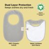 Picture of 8-Pack Organic Baby Bibs for Boys, Girls - Soft Cotton Drooling and Teething Bibs for Baby Girl & Boy, Extra Absorbent, Easy to Clean & Put On for Toddler, Newborn, Infant 0-24 Months (Icelandic)