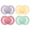 Picture of MAM Original Matte Baby Pacifiers, Binky for 6-16 Months, BPA-Free Silicone Nipple, Easy to Clean, Best for Breastfed Babies, Developed with Medical Experts, 4 Count Binkies