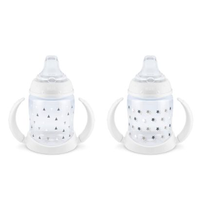 Picture of NUK Learner Cup, 6+ Months, Timeless Collection, Amazon Exclusive, 5 Oz, Pack of 2 - BPA Free, Spill Proof Sippy Cup