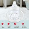 Picture of NUK Learner Cup, 6+ Months, Timeless Collection, Amazon Exclusive, 5 Oz, Pack of 2 - BPA Free, Spill Proof Sippy Cup