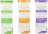 Picture of Happy Baby Organic Teethers Gentle Teething Wafers 3 Flavor Sampler Bundle: (1) Pea & Spinach Teething Wafers, (1) Sweet Potato & Banana Wafers, and (1) Blueberry & Purple Carrot Wafers, 1.7 Oz. Ea.