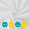 Picture of Baby Toddler Pillow for Sleeping with Pillowcase (13 x 18), Baby Toddler 's Flat Pillows, Oeko-TEX Standard 100 Certificated Soft Travel Pillow