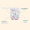 Picture of Hello Bello Premium Swim Diapers I Affordable and Eco-Friendly Disposable Swim Dipes for Babies and Kids I Size Medium - Diaper Size 4-5