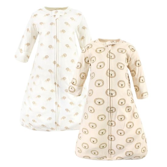 Picture of Hudson Baby Unisex Baby Cotton Wearable Sleeping Bag, Sack, Blanket, Brave Lion Long Sleeve, 3-9 Months