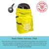 Picture of J.L. Childress Gate Check Travel Bag for Single & Double Stroller, Neon Yellow
