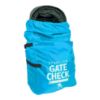Picture of J.L. Childress Gate Check Travel Bag for Single & Double Stroller, Neon Blue