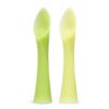 Picture of Olababy 100% Silicone Soft-Tip Training Spoon for Baby Led Weaning 2pack (Kiwi/Lemon)