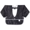 Picture of Bumkins Disney Sleeved Bib for Girl or Boy, Baby and Toddler for 6-24 Mos, Essential Must Have for Eating, Feeding, Baby Led Weaning Supplies, Long Sleeve Mess Saving Food Catcher, Jack Skellington