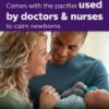 Picture of Philips AVENT Soothie Snuggle Pacifier Holder with Detachable Pacifier, Sloth, 0m+, SCF347/07