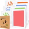 Picture of 4-Pack Inkless Hand and Footprint Kit - Ink Pad for Baby Hand and Footprints - Dog Paw Print Kit,Dog Nose Print Kit - Baby Footprint Kit, Clean Touch Baby Foot Printing Kit, Handprint Kit(Candy, L)