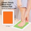 Picture of 4-Pack Inkless Hand and Footprint Kit - Ink Pad for Baby Hand and Footprints - Dog Paw Print Kit,Dog Nose Print Kit - Baby Footprint Kit, Clean Touch Baby Foot Printing Kit, Handprint Kit(Candy, L)