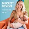 Picture of Boon Trove Silicone Manual Breast Pump - Breast Milk Collector with Storage Plug - Passive Hands Free Breast Pump for Nursing - Breastfeeding Essentials - 1 Count