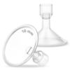 Picture of Maymom MyFit 10 mm Small Shields, Compatible with Medela Breast Pump- PersonalFit, Freestyle, Harmony, Maxi, Flex Connector, Connect to Widemouth/Narrow Connector, 2pcs
