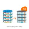 Picture of Diaper Genie Refill Bags 270 Count (Pack of 4) with Max Odor Lock | Holds Up to 1080 Newborn Diapers