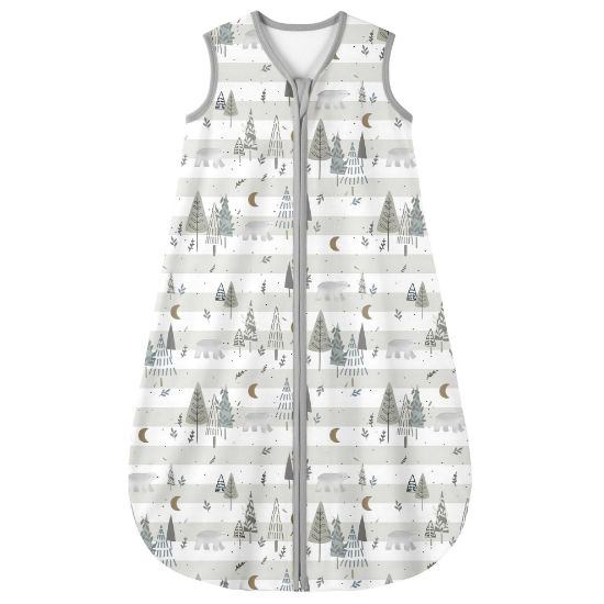 Picture of Yoofoss Baby Sleep Sack 18-24 Months 0.5 TOG Baby Wearable Blanket, 100% Cotton Infant Toddler Sleeping Sack 2-Way Zipper Lightweight Sleep Sack, Grizzly