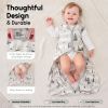 Picture of Yoofoss Baby Sleep Sack 18-24 Months 0.5 TOG Baby Wearable Blanket, 100% Cotton Infant Toddler Sleeping Sack 2-Way Zipper Lightweight Sleep Sack, Grizzly