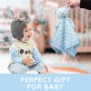 Picture of Pro Goleem Teddy Bear Lovey Baby Security Blanket for Boys and Girls Unisex Soft Lovie Baby Gifts for Newborn Toddler Snuggle Toy Stuffed Animal Blue 16 Inch