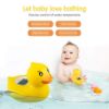 Picture of b&h Baby Thermometer, The Infant Baby Bath Floating Toy Safety Temperature Thermometer (Lady Duck)