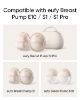 Picture of eufy Original Diaphragm (2-Pack) for Wearable Breast Pump E10/S1/S1 Pro, Food-Grade Silicone, Suction Regulation, Easy to Clean and Install