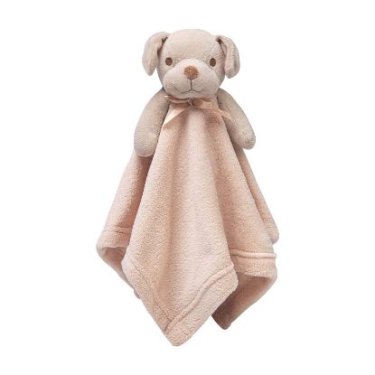 Picture of Pro Goleem Dog Security Blanket Brown Soft Puppy Lovey for Boys and Girls Unisex Lovie Baby Gifts for Toddler and Infant Snuggle Toy Stuffed Animal 16 Inch