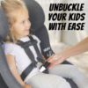 Picture of UnbuckleMe Car Seat Buckle Release Tool - Easy Opener Aid for Arthritis, Long Nails, Older Kids - Button pusher for infant, toddler, convertible 5 pt harness car seats - As Seen on Shark Tank (Black)