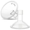 Picture of Maymom MyFit Crater Series 21mm Two-Piece Design Small Breastshield Compatible with Medela Breast Pump Parts; Replace Shields; Fit Flex Connector; 2pc