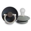 Picture of FRIGG Silicone Baby Pacifier | Made in Denmark | BPA-Free (Deep Sea/French Gray, 0-6 Months)