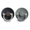 Picture of FRIGG Silicone Baby Pacifier | Made in Denmark | BPA-Free (Deep Sea/French Gray, 0-6 Months)