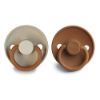 Picture of FRIGG Silicone Baby Pacifier | Made in Denmark | BPA-Free (Desert/Cappuccino, 0-6 Months)