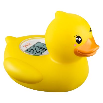 Picture of b&h Baby Thermometer, The Infant Baby Bath Floating Toy Safety Temperature Thermometer (Winking Duck)