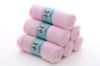 Picture of HIPHOP PANDA Baby Washcloths, Rayon Made from Bamboo - 2 Layer Ultra Soft Absorbent Newborn Bath Face Towel - Reusable Baby Wipes for Delicate Skin - Pink, 6 Pack