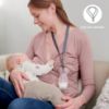 Picture of Medela Silicone Breast Milk Collector, Milk Saver with Spill-Resistant Stopper, Suction Base and Lanyard, 3.4 oz/100 mL