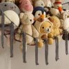 Picture of mirolam Stuffed Animal Storage Hammock Net - Toy Hammock Net for Stuffed Animals Corner - Hanging Stuff Animal Organizer Holder Large Size Baby Nursery Room Decor-Grey