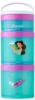 Picture of Whiskware Disney Princess Aladdin, Stackable Snack Containers for Babies, Kids, and Toddlers, 3 Stackable Snack Cups for School or Travel, Backpack and Cupholder Friendly, Jasmine and Magic Carpet