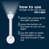 Picture of oogiebear Brite - Baby Nose Cleaner and Ear Wax Removal Tool. Baby Gadget with Nighttime LED Light. Safe Snot Booger Picker for Newborns, Infants & Toddlers