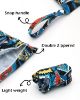 Picture of ALVABABY 3 Cloth Diaper Wet Dry Bags Waterproof Reusable with Two Zippered Pockets Travel Beach Pool Daycare Soiled Baby Items Yoga Gym Bag for Swimsuits or Wet Clothes Small medium Large 3L-SML09