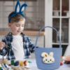 Picture of Easter Basket, Easter Baskets for Kids, Baby Easter Basket with Handle, Empty Bunny Egg Basket, Easter Baskets for Boys, Girls, Toddler, Babies, Infant Easter gifts basket Personalized