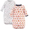Picture of Hudson Baby Unisex Baby Cotton Long-Sleeve Wearable Sleeping Bag, Sack, Blanket, Foxes, 3-9 Months