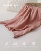 Picture of Blissful Diary Muslin Nursing Cover for Breastfeeding, Breathable Breastfeeding Cover up with Arch Neckline for Women, Nursing Apron (Dusty Pink)
