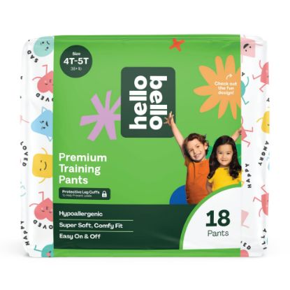 Picture of Hello Bello Premium Training Pants 4T-5T, All About Feelings Design, 18ct Jumbo Pack