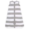 Picture of Burt's Bees Baby Baby Beekeeper Wearable Blanket, 100% Organic Cotton, Swaddle Transition Sleeping Bag, Rugby Stripe Heather Grey, Large