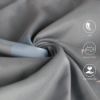 Picture of Yoofoss Baby Crib Sheets for Boys Girls, Fitted Crib Sheet 2 Pack for Standard Crib and Toddler Mattress, Super Soft Microfiber Baby Sheet 28x52x8in(Cloud)