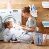 Picture of Yoofoss Baby Crib Sheets for Boys Girls, Fitted Crib Sheet 2 Pack for Standard Crib and Toddler Mattress, Super Soft Microfiber Baby Sheet 28x52x8in(Cloud)