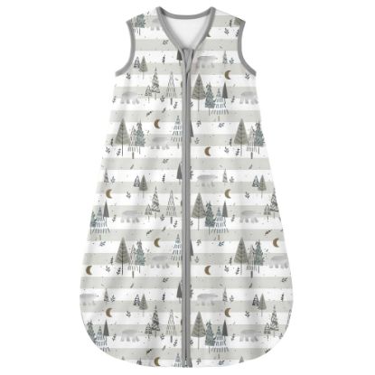 Picture of Yoofoss Baby Sleep Sack 12-18 Months 0.5 TOG Baby Wearable Blanket, 100% Cotton Infant Toddler Sleeping Sack 2-Way Zipper Lightweight Sleep Sack, Grizzly