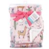 Picture of Hudson Baby Unisex Baby Plush Mink and Sherpa Blanket, Llama, One Size