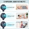 Picture of Portable Stroller Fan with Flexible Tripod, 3000mAh Battery Operated Mini Fan with 3 Speeds, Clip on Cooling Fans for Baby, Detachable Personal Fan for Car Seat (Blue)