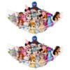Picture of Lilly's Love Stuffed Animal Hammock, 2 Pack | Corner Hanging Organizer, Toy Storage, Stuffed Animal Storage | Easy to Hang Plushie Net w/Anchors & Hooks | Cute Room, Bedroom & Home Decor (White)