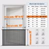 Picture of Dog Gate for Stairs Pet Gates for The House: Dogs Screen Mesh Gate for Doorways Stairways Indoor Safety 29 inch Tall, 45 inch Wide