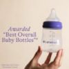 Picture of Lansinoh Anti-Colic Baby Bottles for Breastfeeding Babies, 5 Ounces, 3 Count, Includes 3 Slow Flow Nipples, Size S